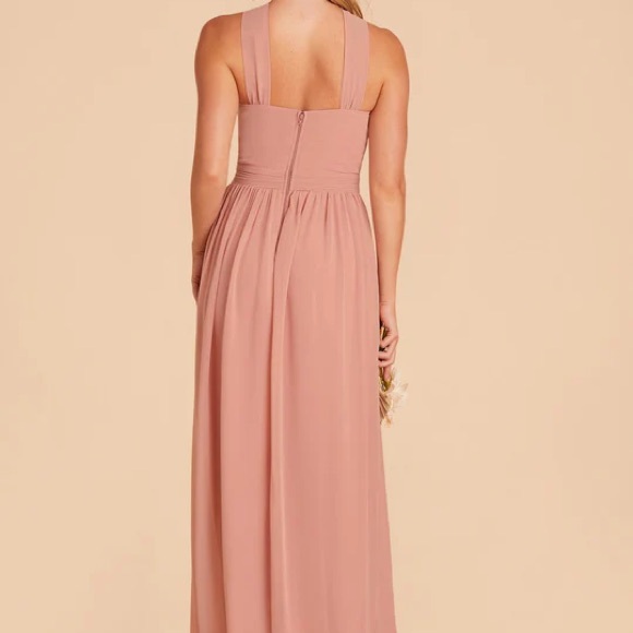 Kiko Dress - Chiffon in Dusty Rose - Picture 8 of 8